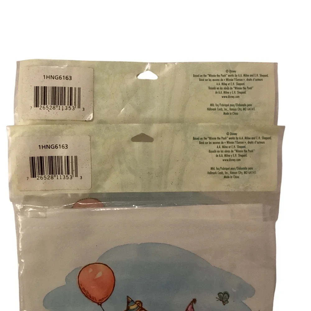 Classic Winnie the Pooh Happy Birthday Banners Hallmark 8ft 5